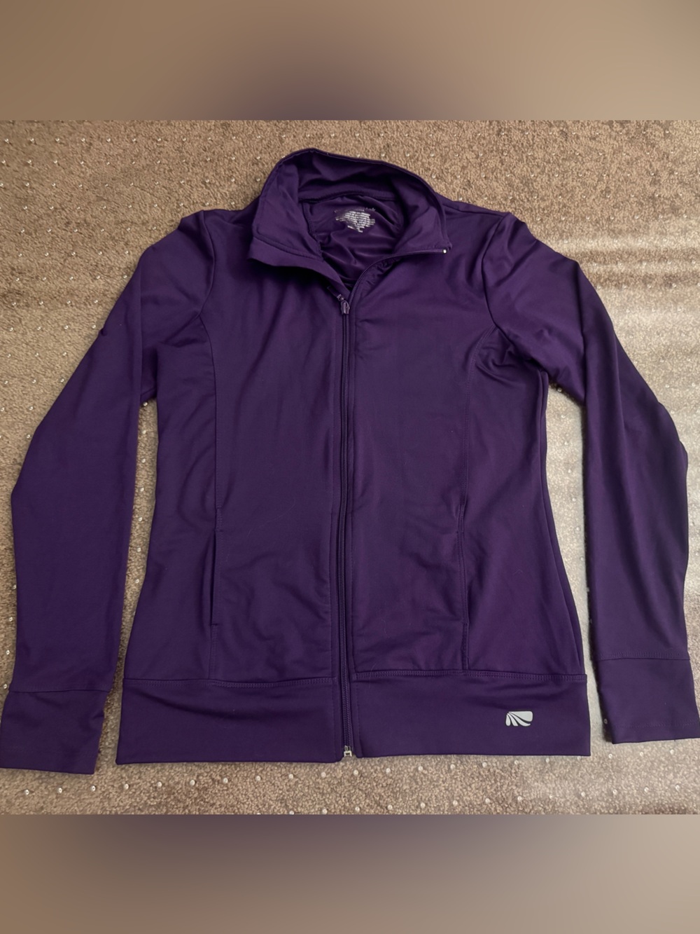 Marika Purple Full-Zip Jacket
